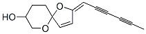 2-(2,4-Hexadiyn-1-ylidene)-1,6-dioxaspiro[4.5]dec-3-en-8-ol Structure,55332-94-0Structure