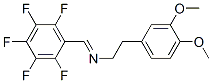 N-[2-(3,4-dimethoxyphenyl)ethyl ](pentafluorophenyl)methanimine Structure,55334-05-9Structure