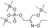 Phosphoric acid 2-[(e)-ethoxyimino]-3-[(trimethylsilyl)oxy]propylbis(trimethylsilyl) ester Structure,55334-93-5Structure