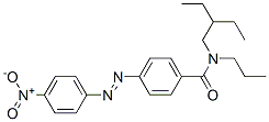 N-(2-乙基丁基)-4-[(4-硝基苯基)氮杂]-n-丙基苯甲酰胺结构式_55373-85-8结构式