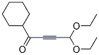 1-Cyclohexyl-4,4-diethoxy-2-butyn-1-one Structure,55402-05-6Structure