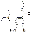 4-氨基-3-溴-5-[(二乙基氨基)甲基]苯甲酸乙酯结构式_55414-57-8结构式