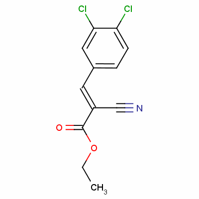 Ethyl 2-cyano-3-(3,4-dichlorophenyl)acrylate Structure,55417-50-0Structure