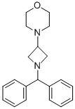 1-(Diphenylmethyl)-3-(morpholino)azetidine Structure,55438-65-8Structure