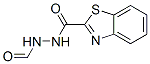 2-Benzothiazolecarboxylicacid,2-formylhydrazide(9ci) Structure,55439-35-5Structure