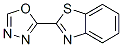 Benzothiazole,2-(1,3,4-oxadiazol-2-yl)-(9ci) Structure,55439-42-4Structure
