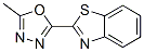 Benzothiazole,2-(5-methyl-1,3,4-oxadiazol-2-yl)-(9ci) Structure,55439-43-5Structure