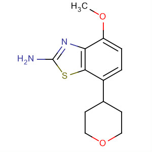 4-Methoxy-7-(tetrahydro-pyran-4-yl)-benzothiazol-2-yl-amine Structure,554411-25-5Structure