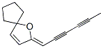 (2Z)-2-(2,4-hexadiyn-1-ylidene)-1-oxaspiro[4.4]non-3-ene Structure,554427-87-1Structure