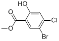 Methyl 5-bromo-4-chlorosalicylate Structure,55488-81-8Structure