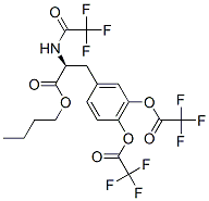 N,o-双(三氟乙酰基)-3-三氟乙酰基氧基-L-酪氨酸丁酯结构式_55493-76-0结构式