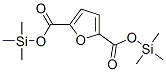 2,5-Furandicarboxylic acid bis(trimethylsilyl) ester Structure,55494-09-2Structure