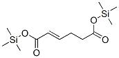 (E)-2-hexenedioic acid bis(trimethylsilyl) ester Structure,55494-10-5Structure