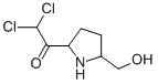 Ethanone,2,2-dichloro-1-[5-(hydroxymethyl)-2-pyrrolidinyl ]-(9ci) Structure,55505-35-6Structure