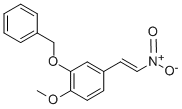 1-Methoxy-4-(2-nitroethenyl)-2-(phenylmethoxy)benzene Structure,55507-05-6Structure