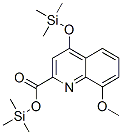 8-Methoxy-4-(trimethylsiloxy)-2-quinolinecarboxylic acid trimethylsilyl ester Structure,55517-50-5Structure