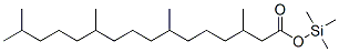 3,7,11,15-Tetramethylhexadecanoic acid trimethylsilyl ester Structure,55517-59-4Structure