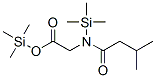 N-(3-methyl-1-oxobutyl)-n-(trimethylsilyl)glycine trimethylsilyl ester Structure,55520-90-6Structure