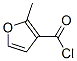 2-Methylfuran-3-carbonyl chloride Structure,5555-00-0Structure