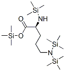 N2,n5,n5-三(三甲基甲硅烷基)-l-鸟氨酸 三甲基甲硅烷基酯结构式_55556-70-2结构式