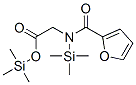 N-(2-furanylcarbonyl)-n-(trimethylsilyl)glycine trimethylsilyl ester Structure,55556-83-7Structure