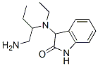 3-[[1-(Aminomethyl)propyl ]ethylamino]-1,3-dihydro-2h-indol-2-one Structure,55570-81-5Structure