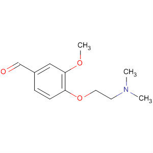 4-(2-Dimethylaminoethoxy)-3-methoxybenzaldehyde Structure,55589-46-3Structure