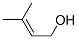 3-Methyl-2-buten-1-ol Structure