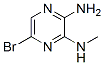 2-Amino-5-bromo-3-(methylamino)pyrazine Structure,55635-63-7Structure