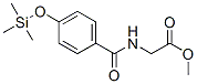 N-[4-(trimethylsiloxy)benzoyl ]glycine methyl ester Structure,55638-48-7Structure