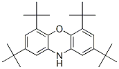 2,4,6,8-Tetrakis(2-methyl-2-propanyl)-10h-phenoxazine Structure,55649-30-4Structure