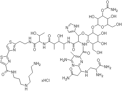 Bleocin(tm), streptomyces verticillus Structure,55658-47-4Structure