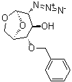 1,6-Anhydro-2-azido-4-o-benzyl-2-deoxy-β-d-glucopyranose Structure,55682-47-8Structure