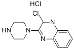 2-Chloro-3-(piperazin-1-yl)quinoxaline hydrochloride Structure,55686-36-7Structure