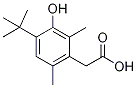 4-Tert-butyl-2,6-dimethyl-3-hydroxyphenylacetic acid Structure,55699-12-2Structure