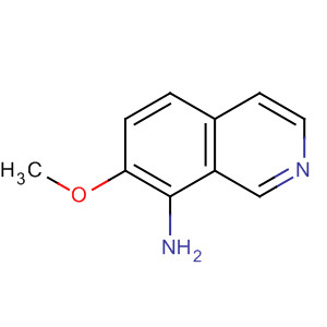 8-Isoquinolinamine, 7-methoxy- Structure,55766-74-0Structure