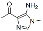 Ethanone, 1-(5-amino-1-methyl-1h-imidazol-4-yl)-(9ci) Structure,55779-70-9Structure