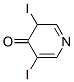 3,5-Diiodo-4-pyridone Structure,5579-93-1Structure