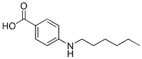 4-(N-hexylamino)benzoic acid Structure,55791-76-9Structure