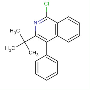 3-Tert-butyl-1-chloro-4-phenylisoquinoline Structure,55792-01-3Structure