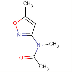 Acetamide, n-methyl-n-(5-methyl-3-isoxazolyl)-(9ci) Structure,55809-21-7Structure