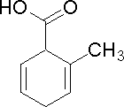 1,4-Dihydro-2-methylbenzoic acid Structure,55886-48-1Structure