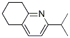 Quinoline, 5,6,7,8-tetrahydro-2-(1-methylethyl)- (9ci) Structure,55904-64-8Structure