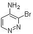 3-Bromo-pyridazin-4-ylamine Structure,55928-84-2Structure