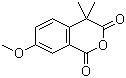 4,4-Dimethyl-7-methoxyisochroman-1,3-dione Structure,55974-25-9Structure