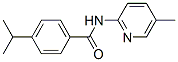 Benzamide, 4-(1-methylethyl)-n-(5-methyl-2-pyridinyl)-(9ci) Structure,560078-06-0Structure