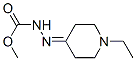 Hydrazinecarboxylic acid, (1-ethyl-4-piperidinylidene)-, methyl ester (9ci) Structure,560102-87-6Structure