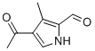 (9ci)-4-乙酰基-3-甲基-1H-吡咯-2-羧醛结构式_56015-72-6结构式