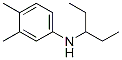 N-(1-乙基丙基)-3,4-二甲基苯胺结构式_56038-89-2结构式