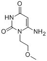 6-氨基-1-(2-甲氧基-乙基)-1H-嘧啶-2,4-二酮结构式_56075-76-4结构式